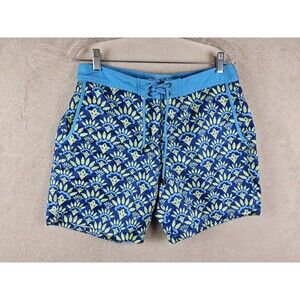 Mr Swim Men's Lined Swim 6" Drawstring Trunks Suit Size 30
